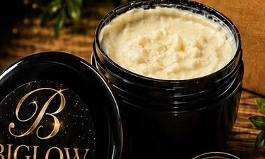 Crema BIGLOW abierta mostrando su textura